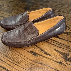 Oliver Cabell Men's Brown Leather Loafers size 12